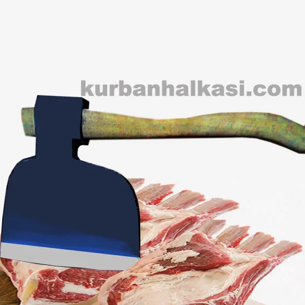 Ağır Hizmet Rus Tipi Kemik ve Et Kesim Baltası - Detay Görsel 1