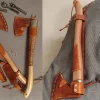 Dövme Çelik Kemik Kesme ve Kamp Baltası