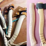 Taçlı Ergonomik Dişbudak Balta Sapı (38 cm)