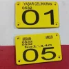 Çok Amaçlı Plastik Numaratör Plaka & Markalama Etiketi - Detay Görsel 3
