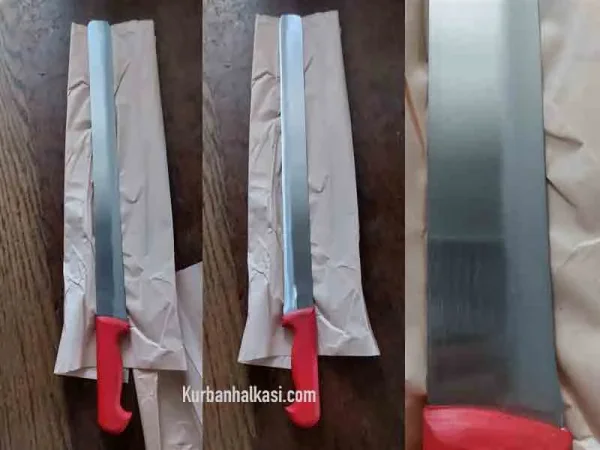 El Yapımı Kara Çelik Profesyonel Döner Bıçağı - Detay Görsel 1
