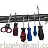 duvar_miknatisi_siyah_2.jpg Ahşap Gövdeli Güçlü Duvar Bıçak Tutucu Mıknatısı - Detay Görsel 2