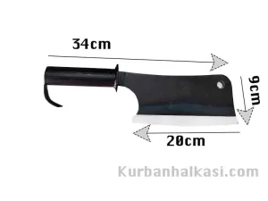Ağır Hizmet Karbon Çelik Kasap Satırı