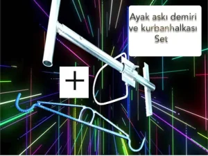 Galvaniz Kurban Halkası (Boyunduruk) & Arka Ayak Askı Demiri Seti