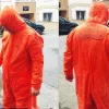 Su Geçirmez Yağmurluk Boy Tulumu - Detay Görsel 2