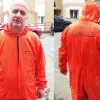 Su Geçirmez Yağmurluk Boy Tulumu - Detay Görsel 1