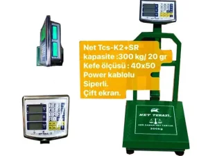 150 kg / 300 kg Siperli Dijital Depo Baskülü